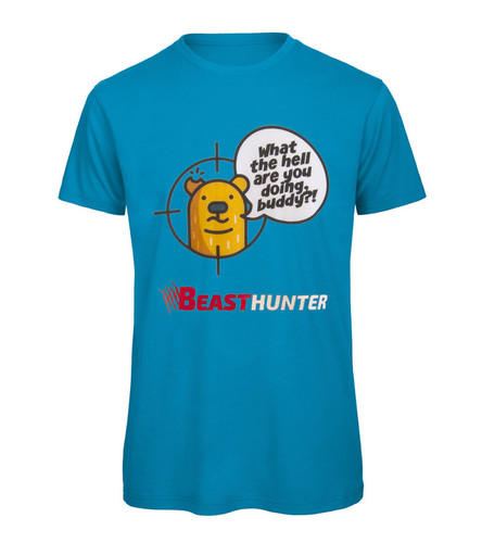 Tričko Beast Hunter Buddy 02 TM modré vel.L